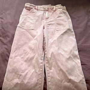 light pink girl pants